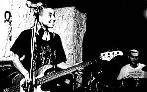 fly and dan (b&w)