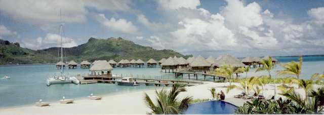 Panoramic view of Le Meridien