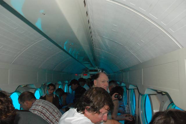 Submarine interior